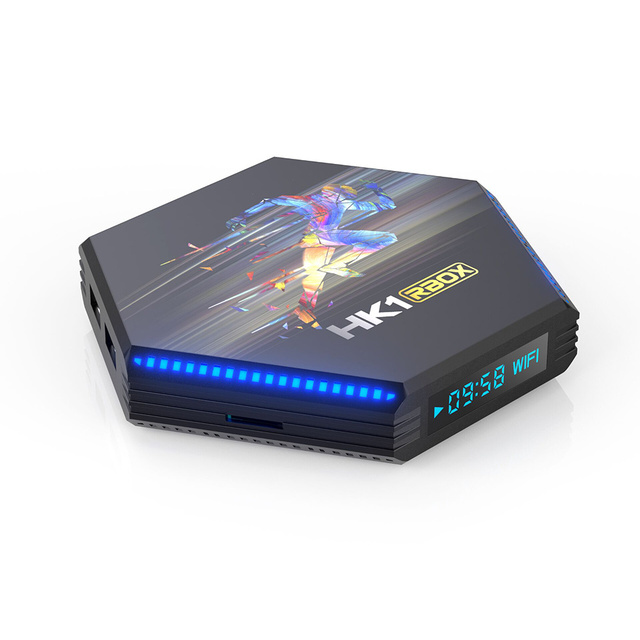 8K Smart Set Top Box HK1 RBOX R2 8GB RAM 64GB ROM DDR4 TV Box Android 11.0 Dual WiFi 1000M LAN Internet Tv Box HK1 Rbox R2