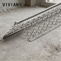 Profilé d'angle pour plâtre de cloison sèche, protection des coins de plafond et de mur, matériau de construction intérieur