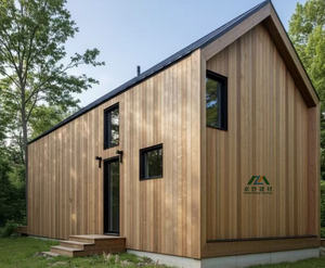 Livraison rapide, cabane en bois préfabriquée, écologique, durable, contemporaine, imperméable, alimentée <span class=keywords><strong>à</strong></span> l'énergie solaire, pour hôtel, complexe hôtelier - Product Image 3