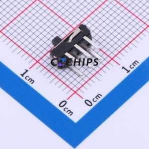 HX MSS22D18G2 Slide Switch Through hole Component (THT) Switch Double Pole Double Throw Rectangle Pin Header PC Pin 9.1mm - Product Image 2