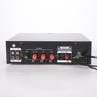 Amplificateur de tension 60W avec entrée microphone 2 canaux mini amplificateur amplificateur karaoké mélangeur système audio
