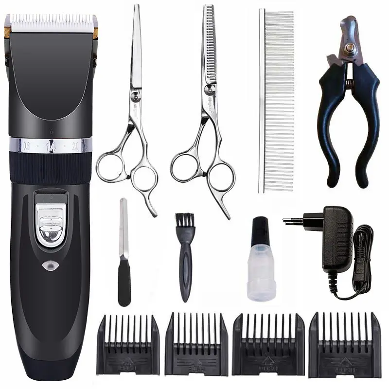 Verstelbare Professionele Elektrische Kat En Hond Huisdier Tondeuse Draadloze Pet Hair Trimmer Voor Animal