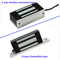 Relais de contrôle à distance RF 12V DC, mini-serrure de casier 60kg pour salle d'évasion, serrure magnétique électrique EM