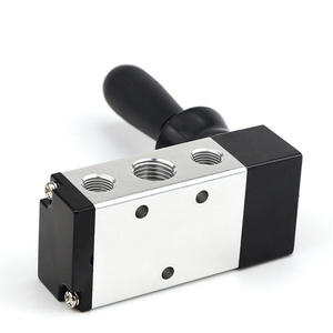 วาล์วคันโยกนิวเมติกอุตสาหกรรม รุ่นใหม่ 4H210-08/4H310-10/4H410-15-210/310-410 สวิตช์ควบคุมด้วยมือสำหรับเครื่องจักรกรองอากาศ - Product Image 4