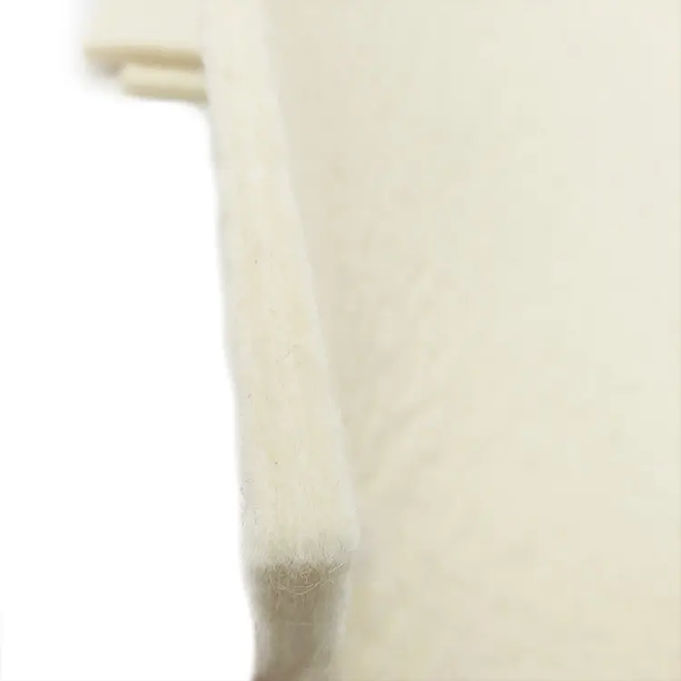 Venta al por mayor SAE Standard 100% hoja de tela de fieltro de lana blanca natural