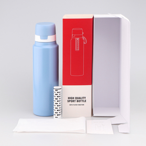 Botella Purificadora de <span class=keywords><strong>Agua</strong></span> de Ozono HDPE, Libre de BPA, con <span class=keywords><strong>Filtro</strong></span> de Carbón, Manual, para Uso en Exteriores y Automóviles, Capacidad de 1L, Elimina el 99.9999% de Bacterias - Product Image 5