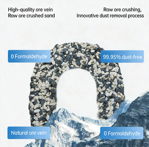 Litière pour chat en minéraux bleus de haute qualité, agglomération rapide, contrôle des odeurs, 99 % sans poussière, hautement absorbante, formes mélangées, sable concassé, 8 kg/10 L - Product Image 3