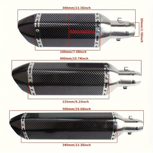 Silencieux d'échappement de moto Escape Moto Tube 51 mm avec <span class=keywords><strong>Db</strong></span> <span class=keywords><strong>Killer</strong></span> - Product Image 3