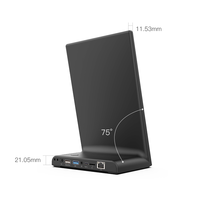 Tablet PC Android TOPWILLING RK3568 de 10.1 Pulgadas con Forma de L y Pantalla RJ45