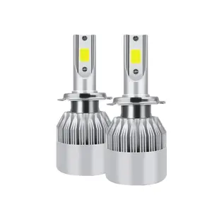 Fabrik heiß verkaufen C6 H7 Auto LED-Scheinwerfer 48W LED-Lampen 3800LM 6000K Hochleistungs-H4 Auto-LED-Scheinwerfer lampe