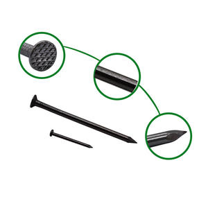 Fabricante de clavos galvanizados verticales de acero al carbono, 1 pulgada, 2 pulgadas, 2,5 pulgadas, 3 pulgadas, 4 pulgadas, clavos de alambre redondos de hierro común pulido - Product Image 6