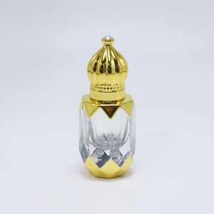 Luxury Golden Arabian Glass <b>Empty</b> Essential Oil Nail Polish Oil Roll Hot Stamping 6ml Capacity Custom Logo Eco-friendly Perfume - Product Image 5