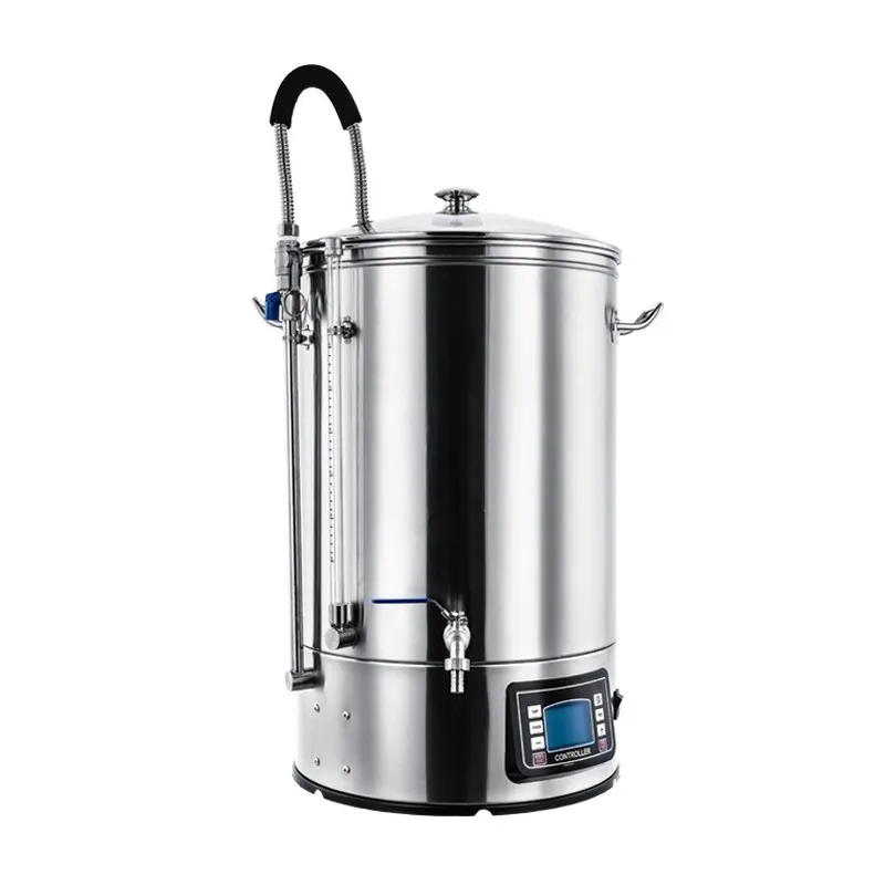 40L Beer Brewing Equipment 304 Aço Inoxidável Home Beer Brewing Equipment Máquina Personalizável Para Fazer Cerveja