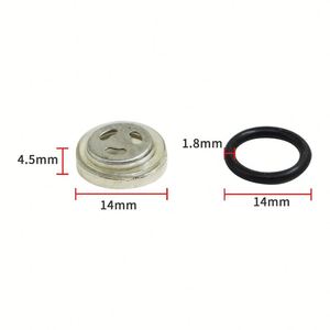 Espejo de Aceite para Motocicleta y Vehículo Eléctrico de 12/14/18MM, Bomba de Freno Hidráulica, Bomba de Freno Trasera, Ventana de Aceite Transparente - Product Image 1