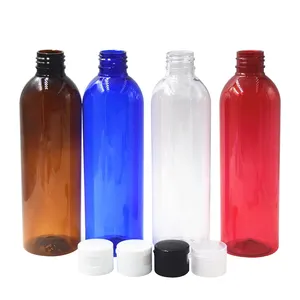 Precio de fábrica Sexo 50ml 100 Ml 150ml 200ml Botellas para loción Paquete de plástico redondo Colorido Plástico Cuidado DE LA PIEL Embalaje personalizado