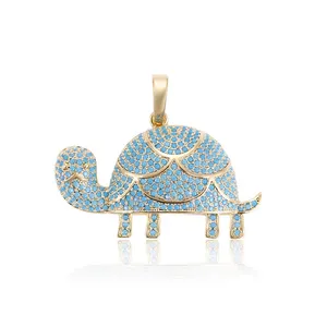 33089 Xuping laseat elegant animal tortoise pendant gold plated pendant women jewelry
