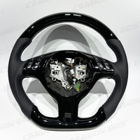 Volant de direction M Performance en fibre de carbone forgée avec LED et revêtement en daim, vente en gros directe d'usine pour BMW E46 M3