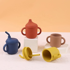 Vaso de Silicona Personalizado al por Mayor para Bebés, Grado Alimenticio, Libre de BPA, Antiderrames, para Niños Pequeños, Vaso para Comer y Beber, Set de Regalo para Bebés al por Mayor - Product Image 1