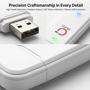 อะแดปเตอร์ Wi-Fi แบบ USB ยี่ห้อ OLAX ความเร็ว 867Mbps รองรับ WPS สำหรับใช้งานในบ้าน - Product Image 4