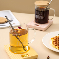Chargeur de prise standard EU US UK électronique USB câble chauffe-tasse température constante tapis chaud coussin chauffant pour tasse à café