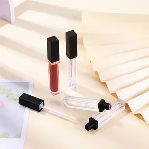 2024 Most Popular Best Seller Square Lip Gloss Tubes Custom Unique Lip Tubes With Low MOQ For Cosmetic