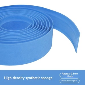 <span class=keywords><strong>Cinta</strong></span> de <span class=keywords><strong>Manillar</strong></span> de Bicicleta de Esponja Colorida Antideslizante, Engrosada, Absorbente de Impactos y Transpirable para Carretera - Product Image 3