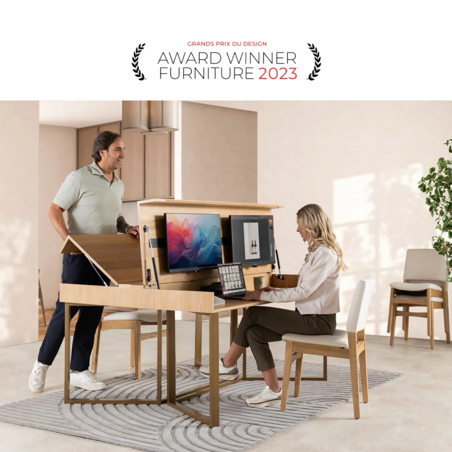 <strong>2026</strong> Transformer Table Small Desk Into Dining Table Multiuse <strong>Computer</strong> Desk Gaming Desk Hidden Dining Table