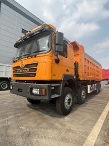 सस्ते स्टॉक शॉकमैन lhd/rhd 8*4 12 पहियों 380hp 40tp 40 टन डंप टिपर ट्रक - Product Image 6