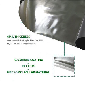 7mil Oxford Silver <strong>Diamond</strong> Reflective Film <strong>Mylar</strong> Growing Reflective <strong>Mylar</strong> for Hydroponic Grow Room