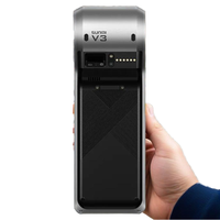 Android 13.0 Layar Ganda 5.5 Inci 3GB+32GB CPU 4-inti Sistem POS Genggam Konektivitas Bluetooth USB NFC Pemindaian Barcode Kasir