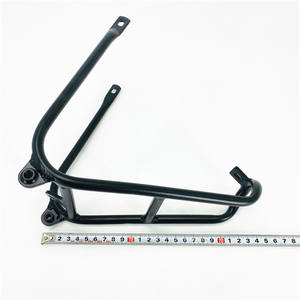 Porte-bagages arrière pour vélo pliant <span class=keywords><strong>Brompton</strong></span> 3sixty Q-Type, en alliage d'aluminium ultraléger, porte-bagages Easywheel pour vélo - Product Image 4