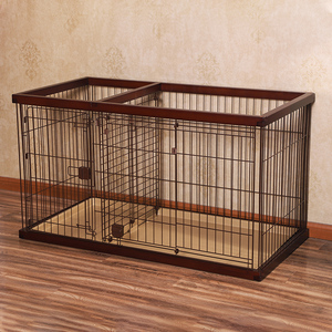 Katlanır tel Metal köpek kafesi katlanır köpek sandık Metal katlanabilir köpek kasalar kafes Metal kafes küçük hayvanlar için - Product Image 3