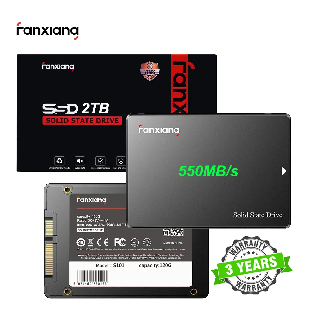 高性能NEW SATA SSD 120GB 128GB 240GB 256GB 480GB 512GB 1テラバイト2.5インチSSDディスク