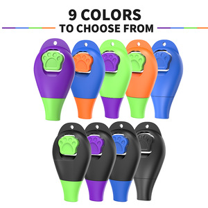 Silbato de entrenamiento para perros Tian Zhe, material ABS 2 en 1 para entrenamiento de mascotas, 9 colores disponibles - Product Image 3