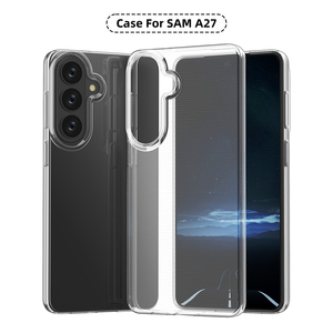 Funda Transparente Delgada y Ligera para Samsung <span class=keywords><strong>Galaxy</strong></span> A27 5G, Carcasa Protectora de TPU Suave, Anti-Golpes y Anti-Rayones - Product Image 2