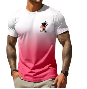Camiseta de hombre de <span class=keywords><strong>moda</strong></span> informal diaria, camiseta de manga corta holgada y có<span class=keywords><strong>moda</strong></span> de <span class=keywords><strong>estilo</strong></span> <span class=keywords><strong>urbano</strong></span> de verano para correr para hombre - Product Image 5