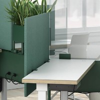 Paravents de bureau modernes amovibles, design acoustique insonorisant, ignifuge, matériau PET écologique NRC 0.9 pour chambre à coucher