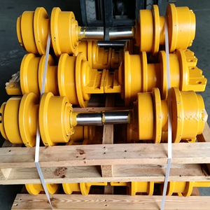 Rouleau inférieur à simple bride pour pièces d'excavatrice Komatsu Caterpillar, rouleau porte-chaîne, prix direct usine OEM/ODM - Product Image 2