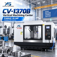 Centre d'usinage vertical CNC 3 axes robuste, commande FANUC, BT50, 24 outils, ATC, changeur d'outils automatique, fraiseuse CV-1370B