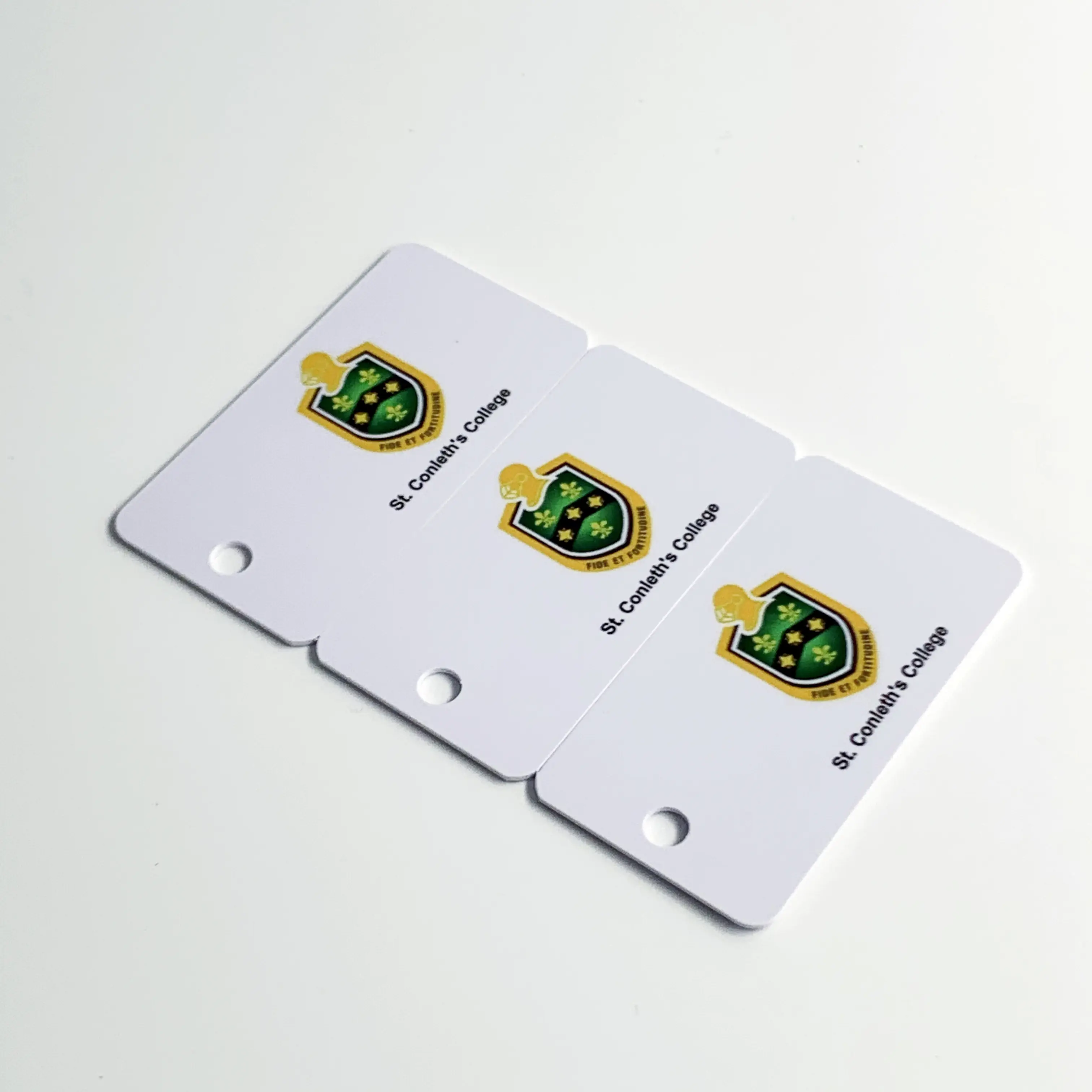 Индивидуальная RFID-карта, контроль доступа, индивидуальная печать, ПВХ-карты, чистые идентификационные смарт-карты с чипом
