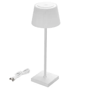Lampe de bureau rechargeable 4W CCT, atténuation tactile, changement de couleur ; idéale pour la lecture, le bureau et l'ambiance. - Product Image 1