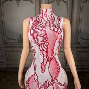 Novance Y5251 produttore di vestiti in cina <span class=keywords><strong>abito</strong></span> lungo senza maniche <span class=keywords><strong>a</strong></span> <span class=keywords><strong>righe</strong></span> <span class=keywords><strong>abito</strong></span> <span class=keywords><strong>da</strong></span> sera elegante strass <span class=keywords><strong>abito</strong></span> <span class=keywords><strong>da</strong></span> <span class=keywords><strong>sposa</strong></span> - Product Image 4