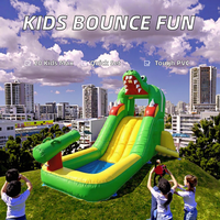Château gonflable en PVC pour enfants - Utilisation en intérieur dans les parcs d'attractions, les supermarchés et les centres commerciaux