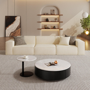 Compression <b>Sofa</b>-Modern Minimalist Three Seat Velvet <b>Sofa</b> Cross-border E-commerce Compact Vacuum-compressed Suitable for Living - Product Image 4