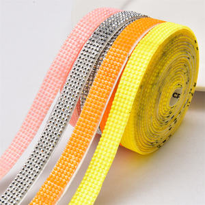 1 см ширина самоклеящаяся Смола горный хрусталь стикер ленты Ab Цвет Алмазная отделка ленты поделки своими руками автомобиля Подарочная коробка мебельная фурнитура - Product Image 2