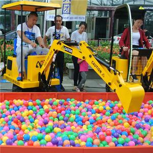 Mini-pelle électrique pour enfants Ride-On Car Amusement Puzzle Machine avec Sand Diggers Jeux à pièces pour enfants - Product Image 2