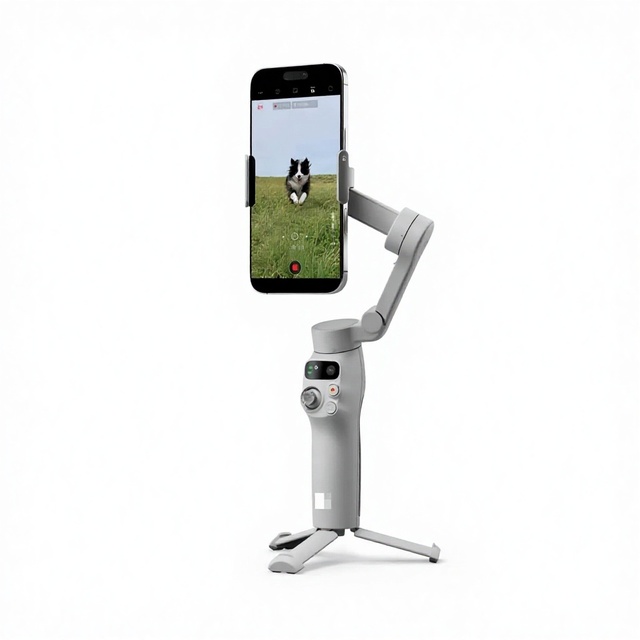 Osmo Mobile 7/7P OM 7 3- Stabilization Action Camera Quick Portable Foldable Launch Easy Tutorials One-Tap Editing for
