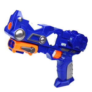 Factory Direct Großhandel Kunststoff Blaster für Toy Gun mit 5 Stück Refill Bullets Shooting <span class=keywords><strong>Game</strong></span> Toy - Product Image 1