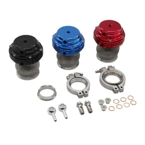 MVS 38mm Wastegate 38mm Wastegate External Turbo Waste gate With V-band And Flanges For Supercharge Turbo Manifold 14PSI