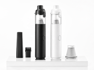 Wireless Rechargeable Mini Vacuum Cleaner Home/Car Washer Handheld USB Power Source Bagless Wet Dry Function for Household Use - Product Image 1